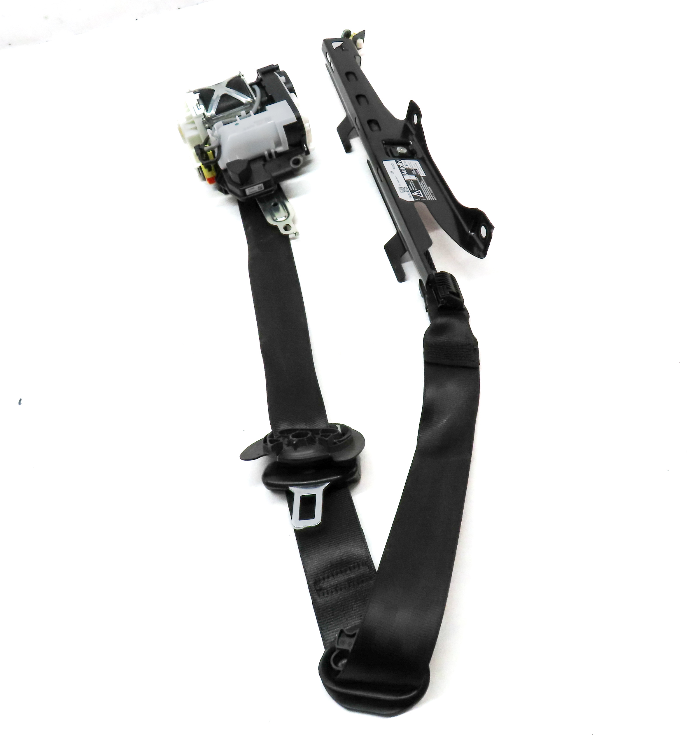 2016-2018 AUDI A3 E-TRON (8VF) FRONT LEFT DRIVER SEATBELT RETRACTOR (BLACK) — exact item pictured